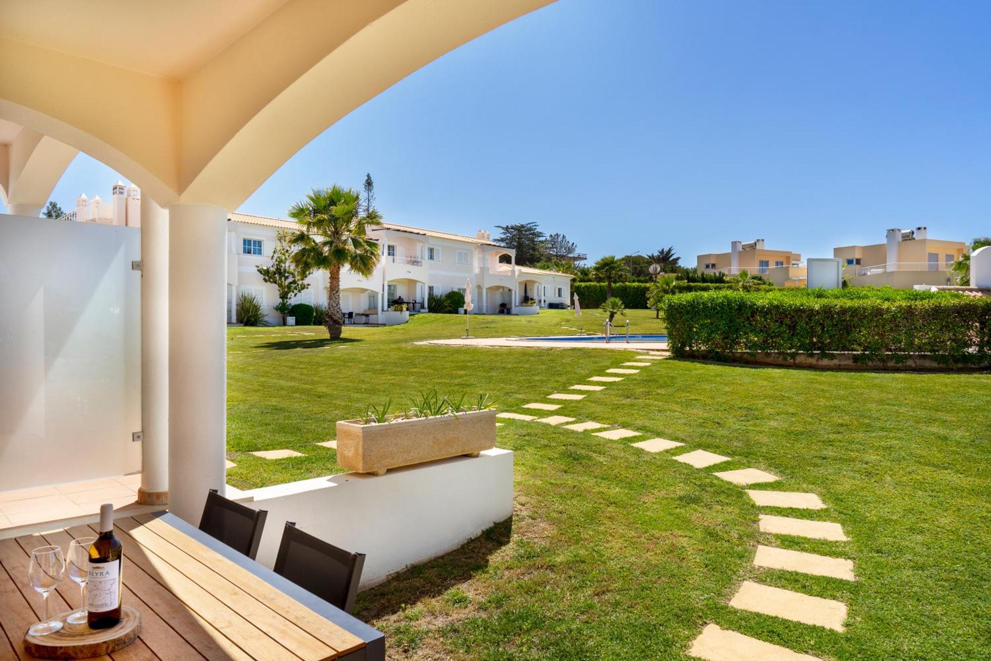 Apartamento No Condominio Baia Village Com Piscina Albufeira Exteriör bild