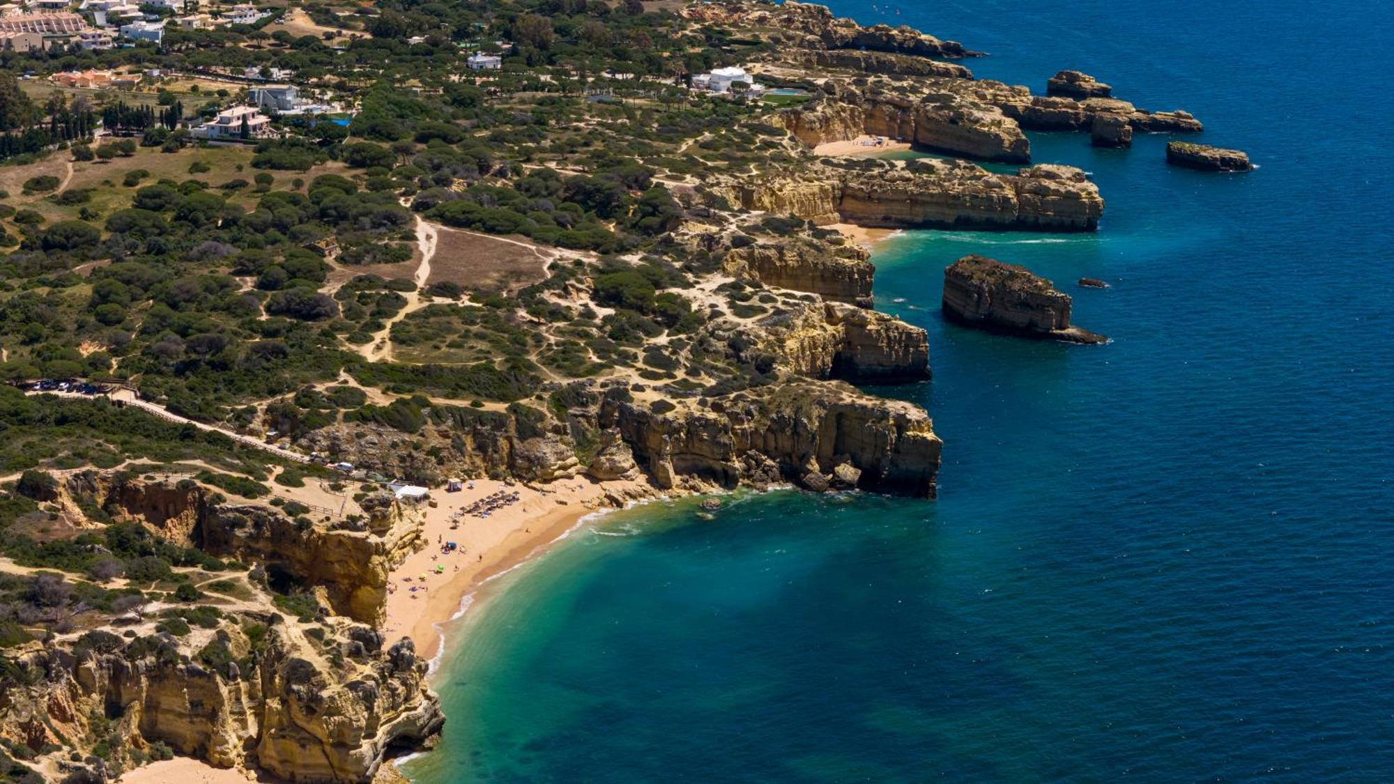 Apartamento No Condominio Baia Village Com Piscina Albufeira Exteriör bild